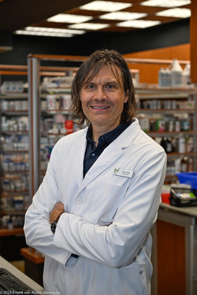 Colin Holyk, Owner, Pharmacist